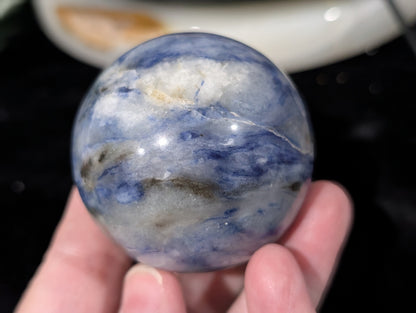 Blue Afghanite Sphere