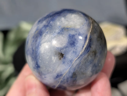 Blue Afghanite Sphere