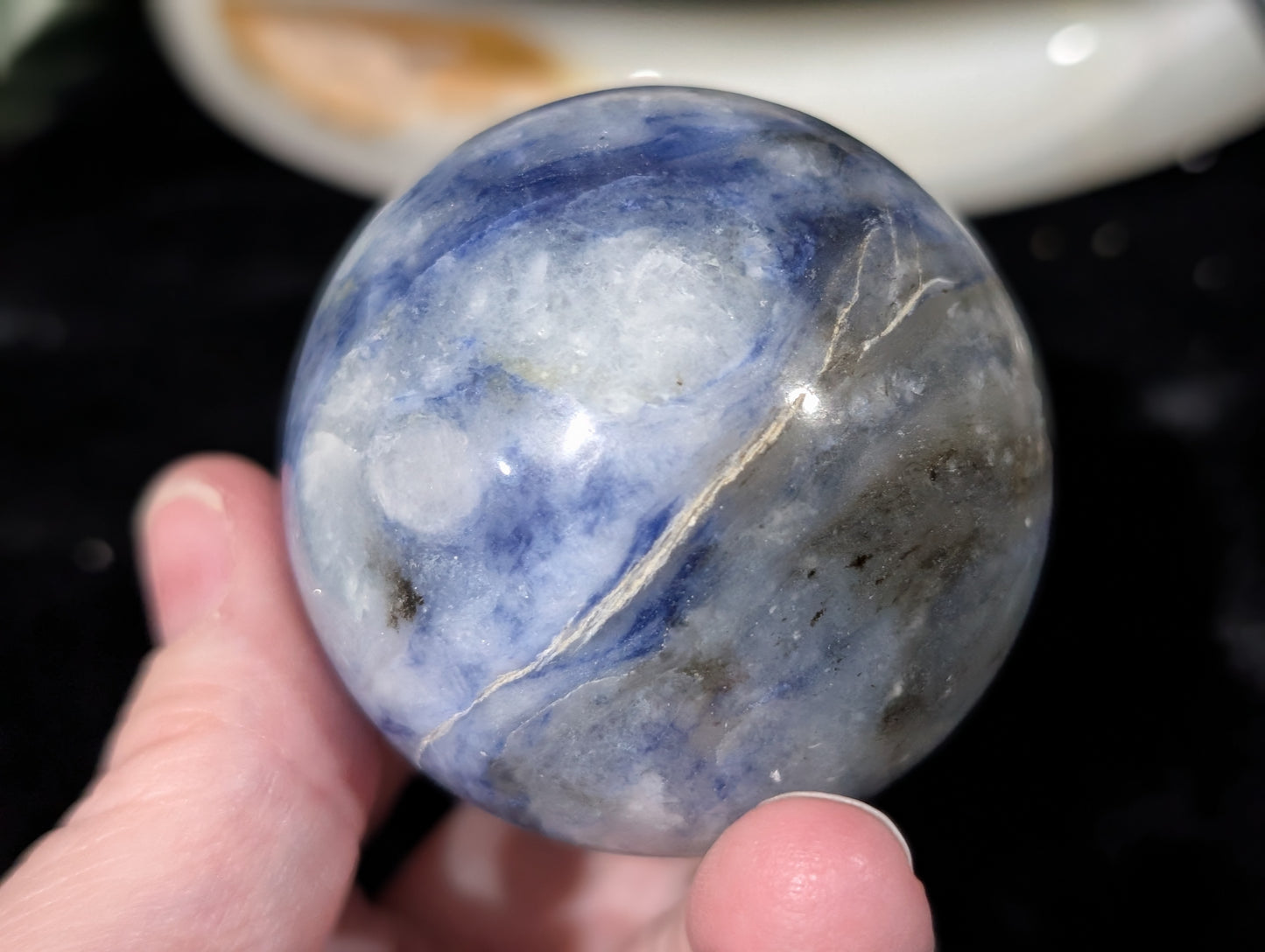 Blue Afghanite Sphere