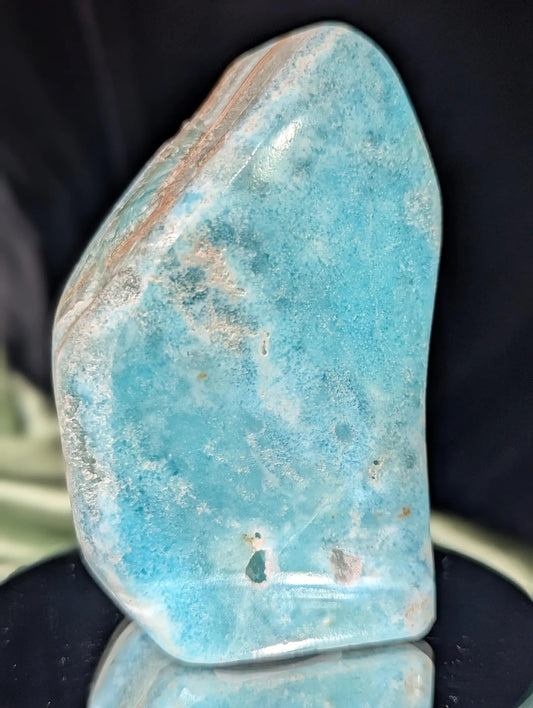 Blue Aragonite with Smithsonite Freeform