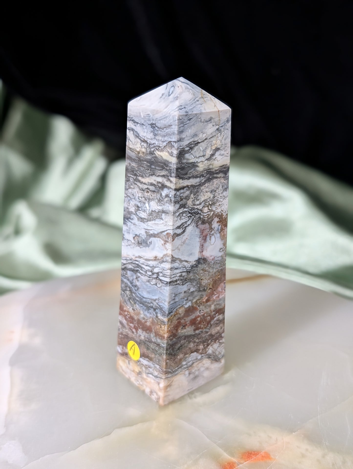 Blue Chalcedony Tower