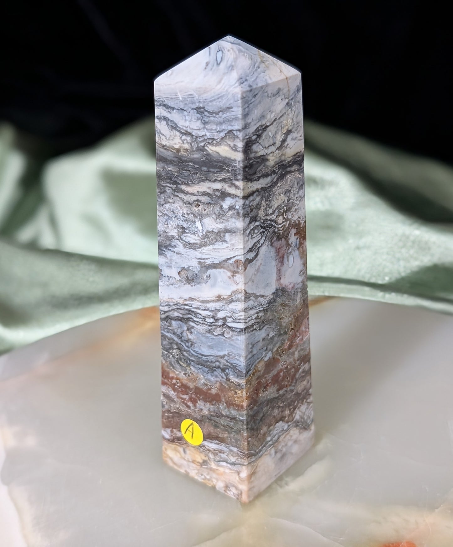 Blue Chalcedony Tower
