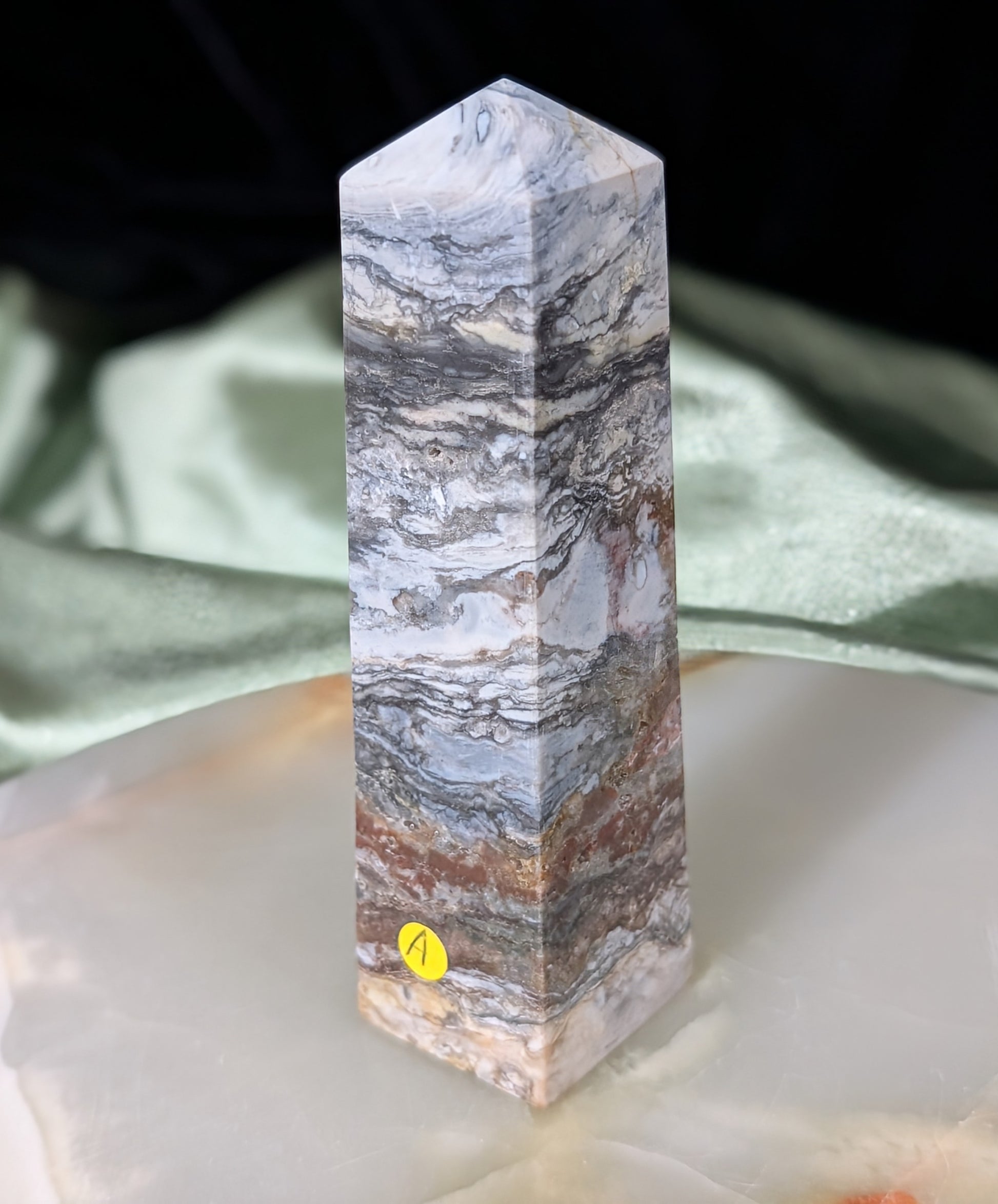 Blue Chalcedony Tower
