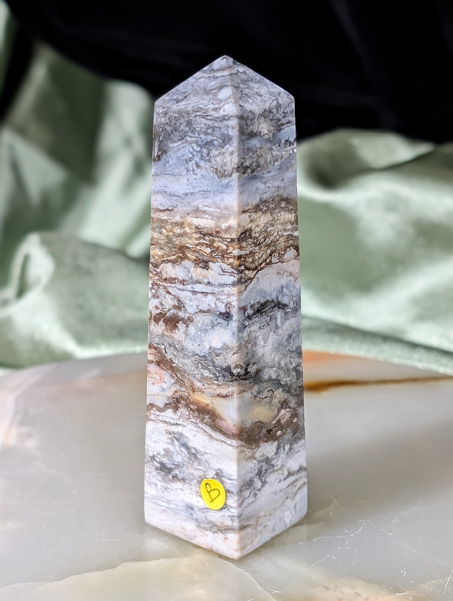 Blue Chalcedony Tower