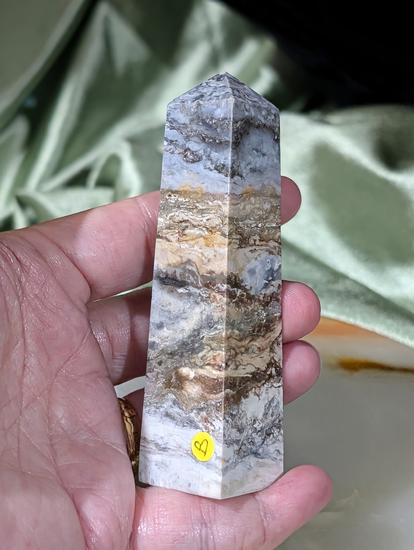 Blue Chalcedony Tower