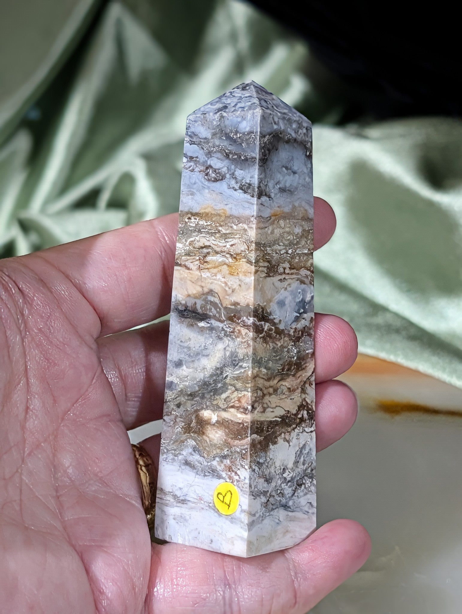 Blue Chalcedony Tower