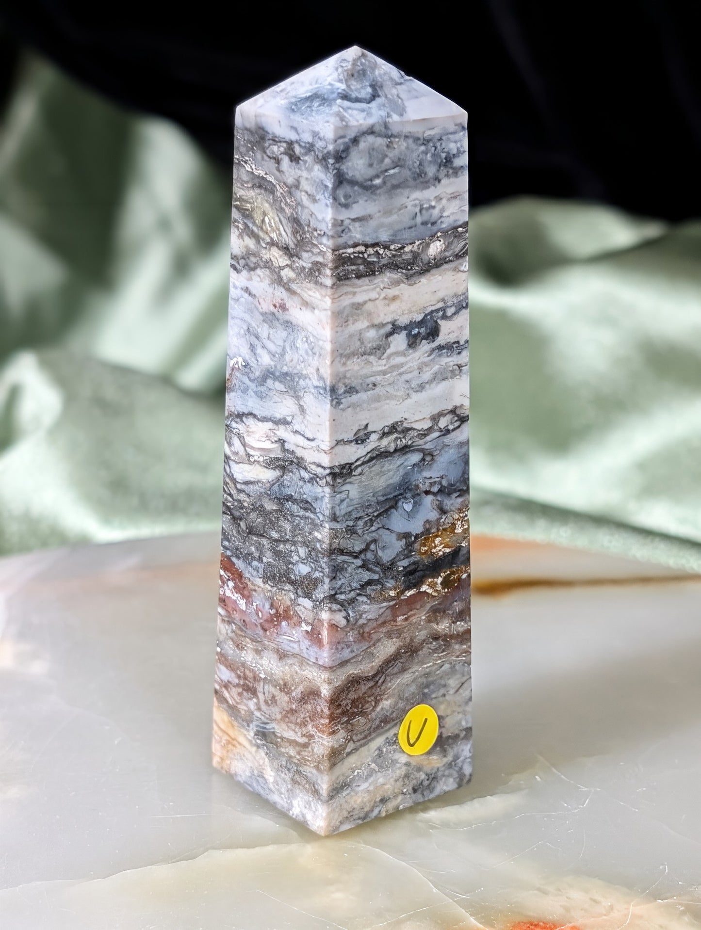 Blue Chalcedony Tower