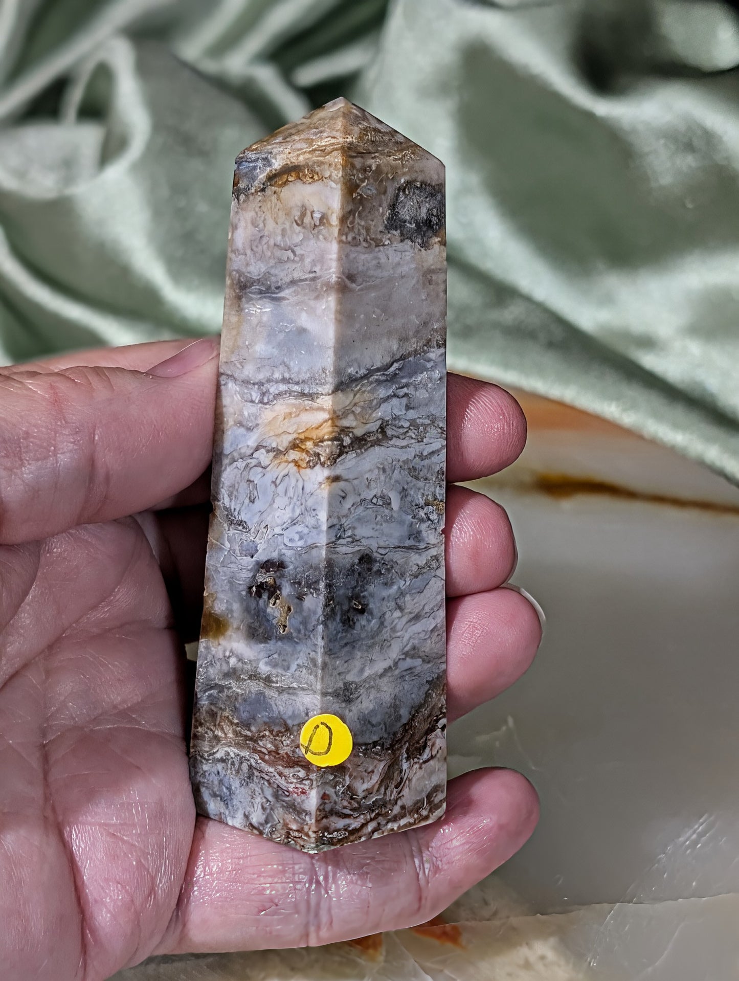 Blue Chalcedony Tower
