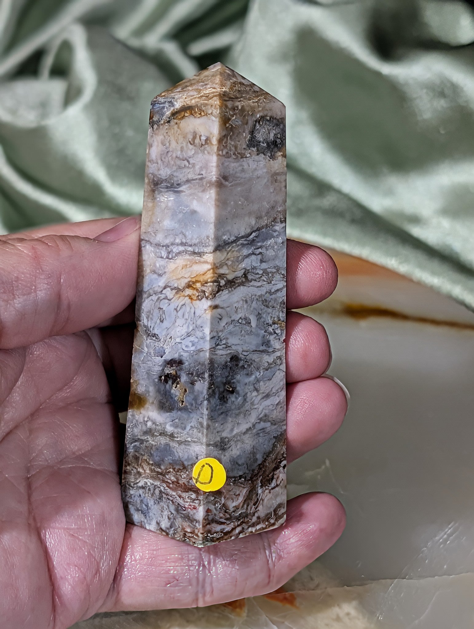 Blue Chalcedony Tower