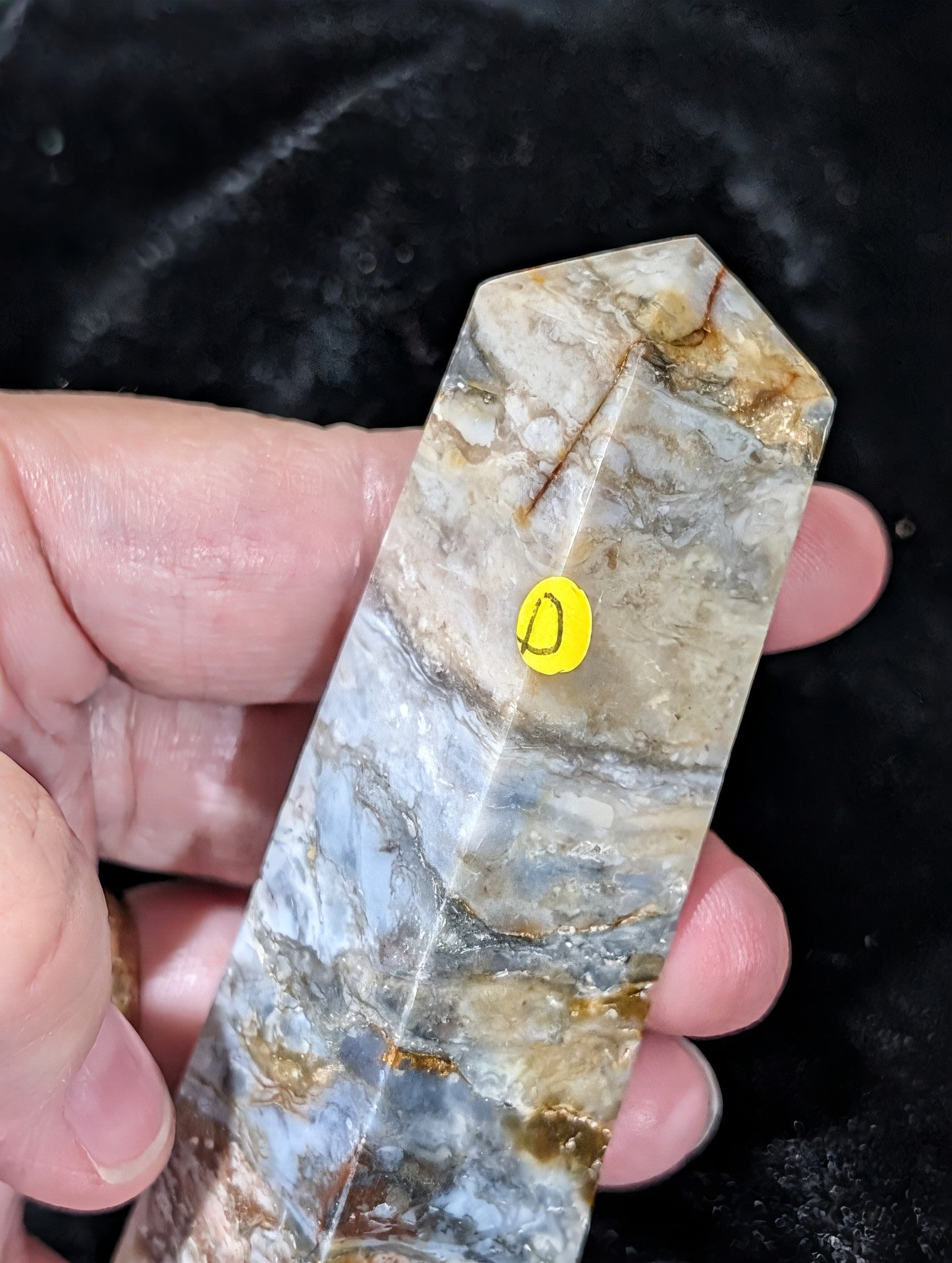 Blue Chalcedony Tower