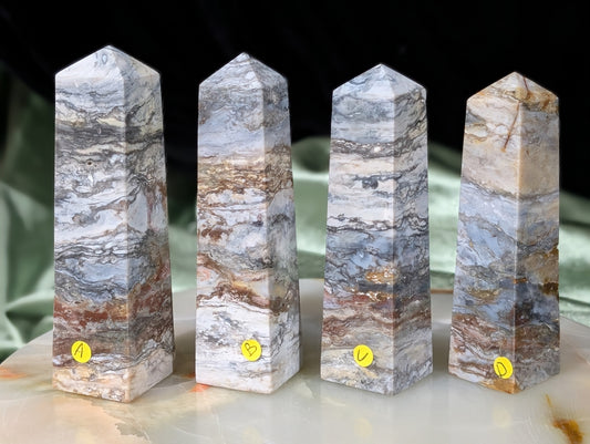 Blue Chalcedony Towers