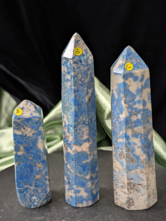 Blue Hackmanite Towers