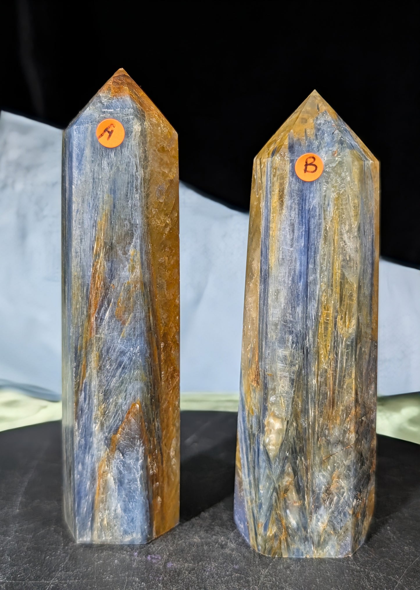 Rare Kyanite and Golden Healer Towers