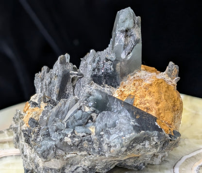Blue Smoky Quartz Specimen