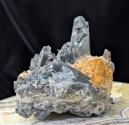 Blue Smoky Quartz Specimen
