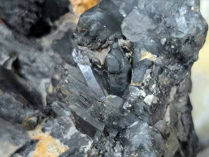 Blue Smoky Quartz Specimen