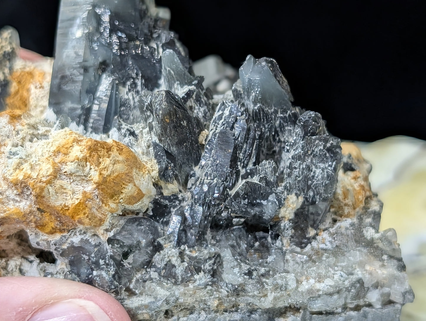 Blue Smoky Quartz Specimen