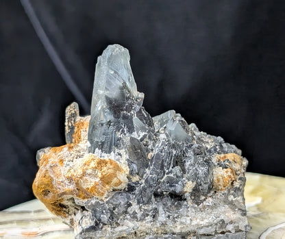 Blue Smoky Quartz Specimen