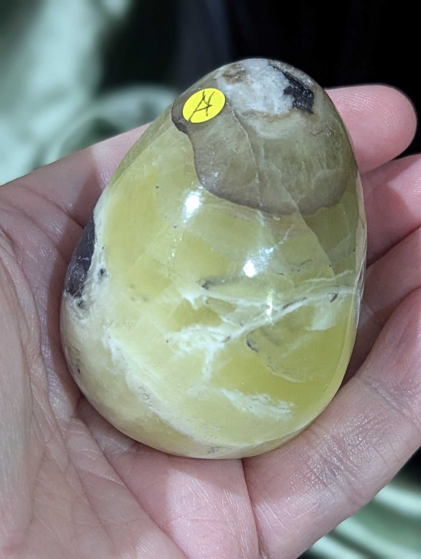 Brucite Crystal Egg