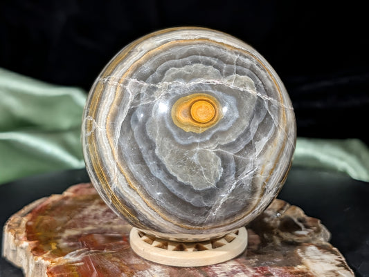 Bumblebee Jasper Sphere