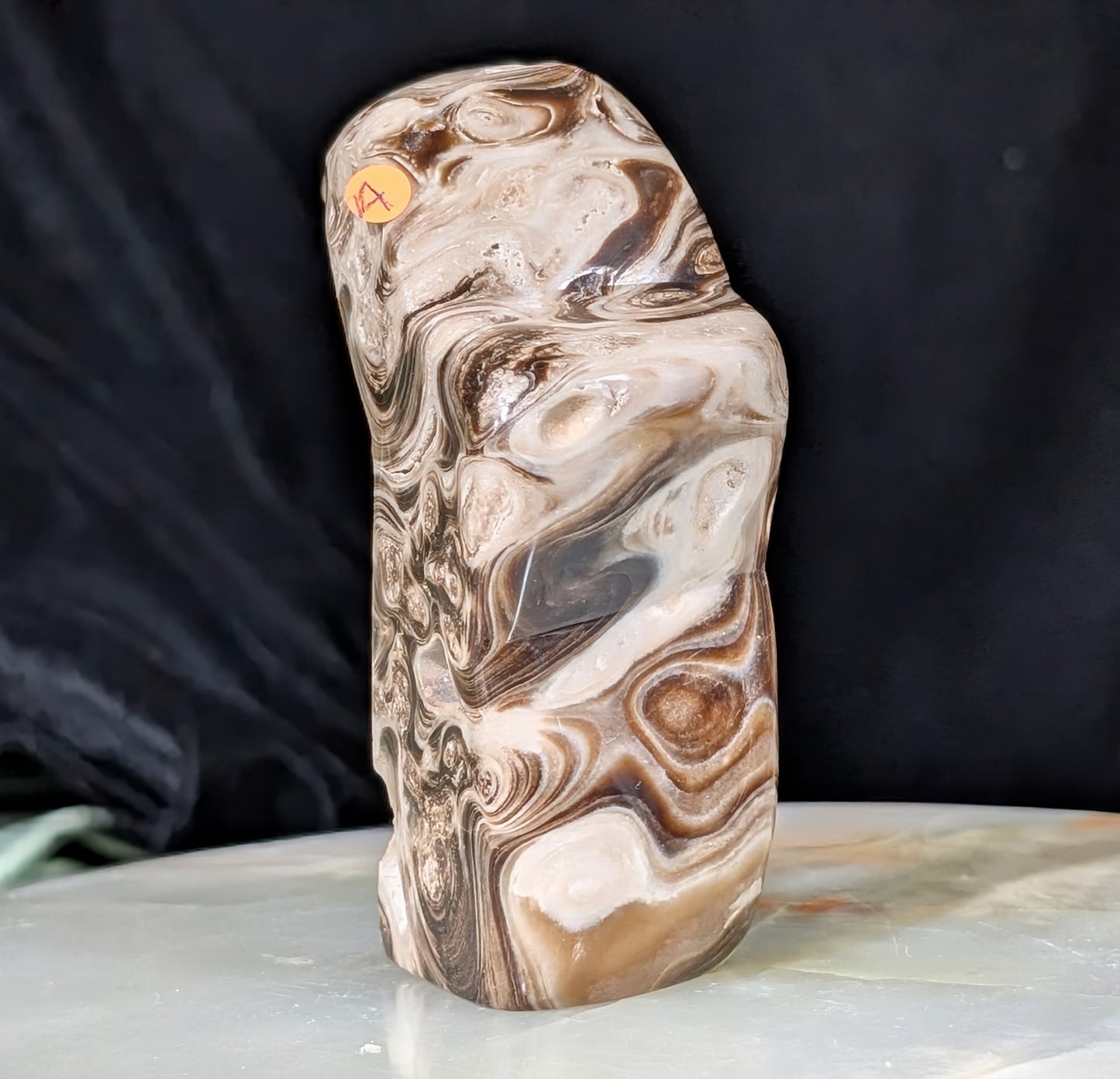 Bunny Shaped Chocolate Calcite Freeform