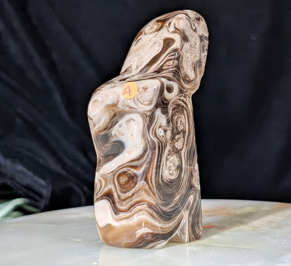 Bunny Shaped Chocolate Calcite Freeform