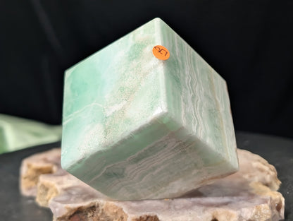 Caribbean Calcite Floating Cube