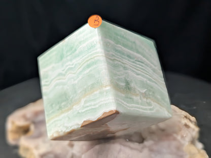 Caribbean Calcite Floating Cube