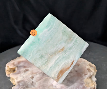 Caribbean Calcite Floating Cube