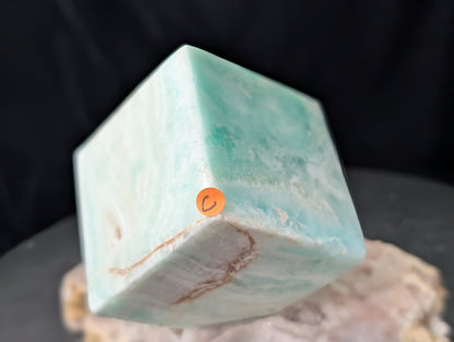 Caribbean Calcite Floating Cube