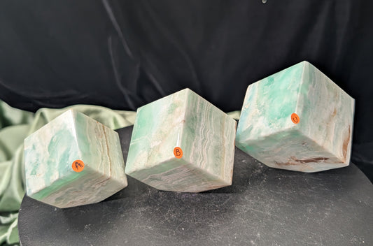 Caribbean Calcite Floating Cubes