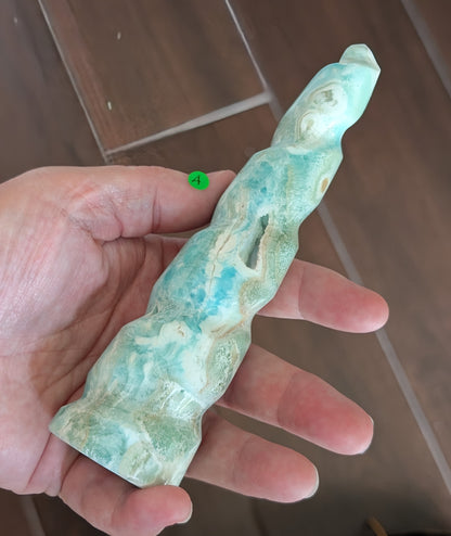 Caribbean Calcite Unicorn Horn 1A4