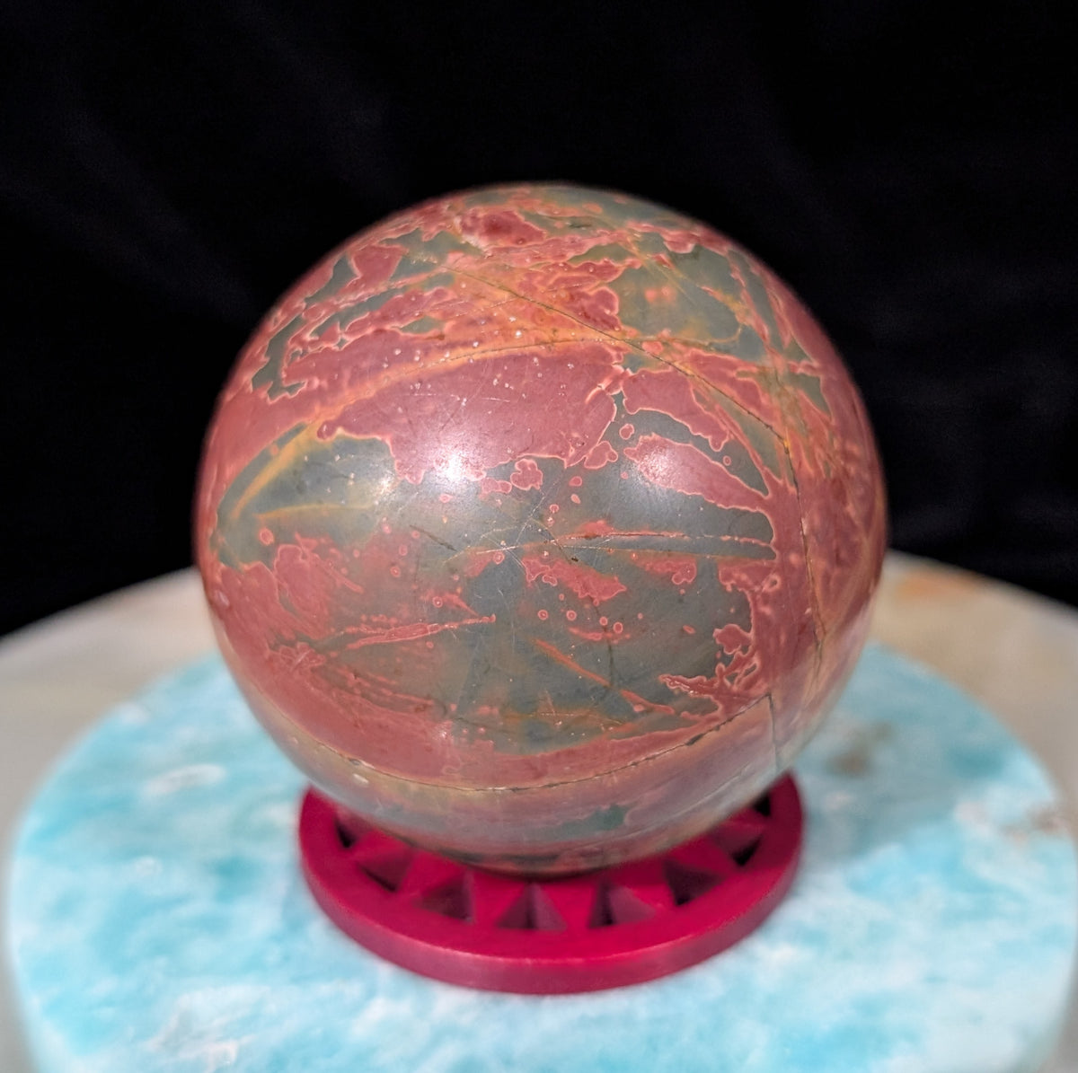 Cherry Creek Jasper Sphere
