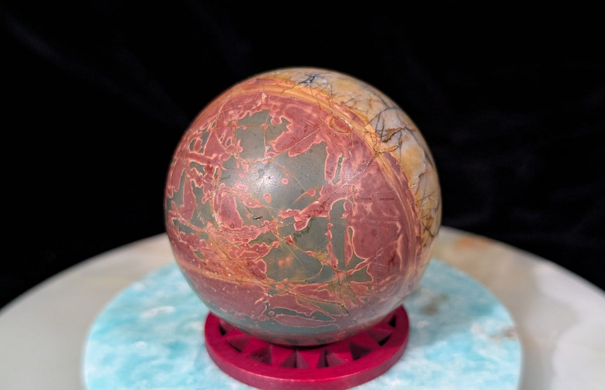 Cherry Creek Jasper Sphere