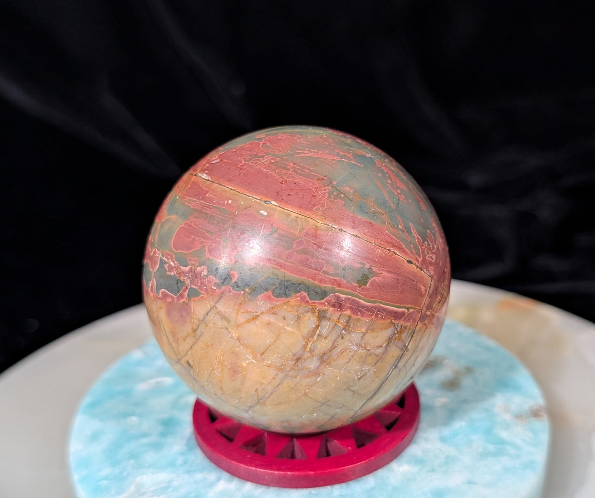 Cherry Creek Jasper Sphere