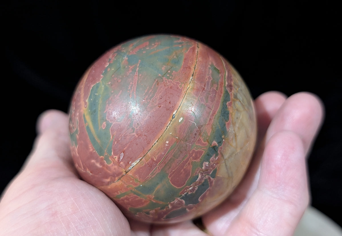 Cherry Creek Jasper Sphere