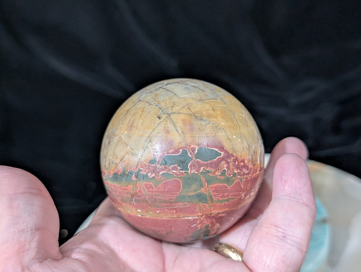 Cherry Creek Jasper Sphere