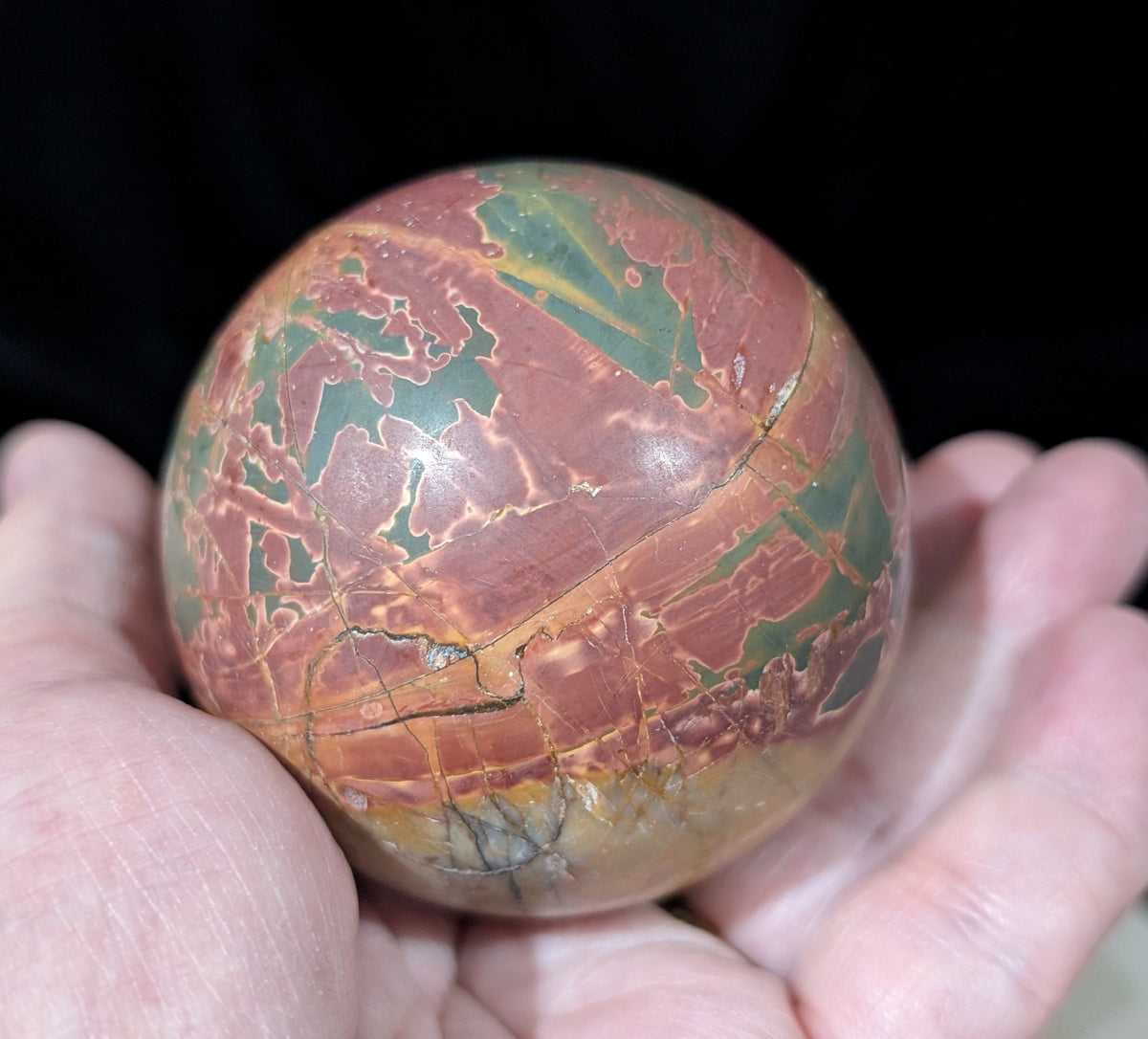 Cherry Creek Jasper Sphere