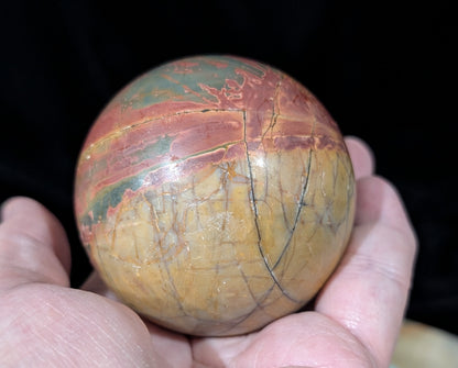 Cherry Creek Jasper Sphere