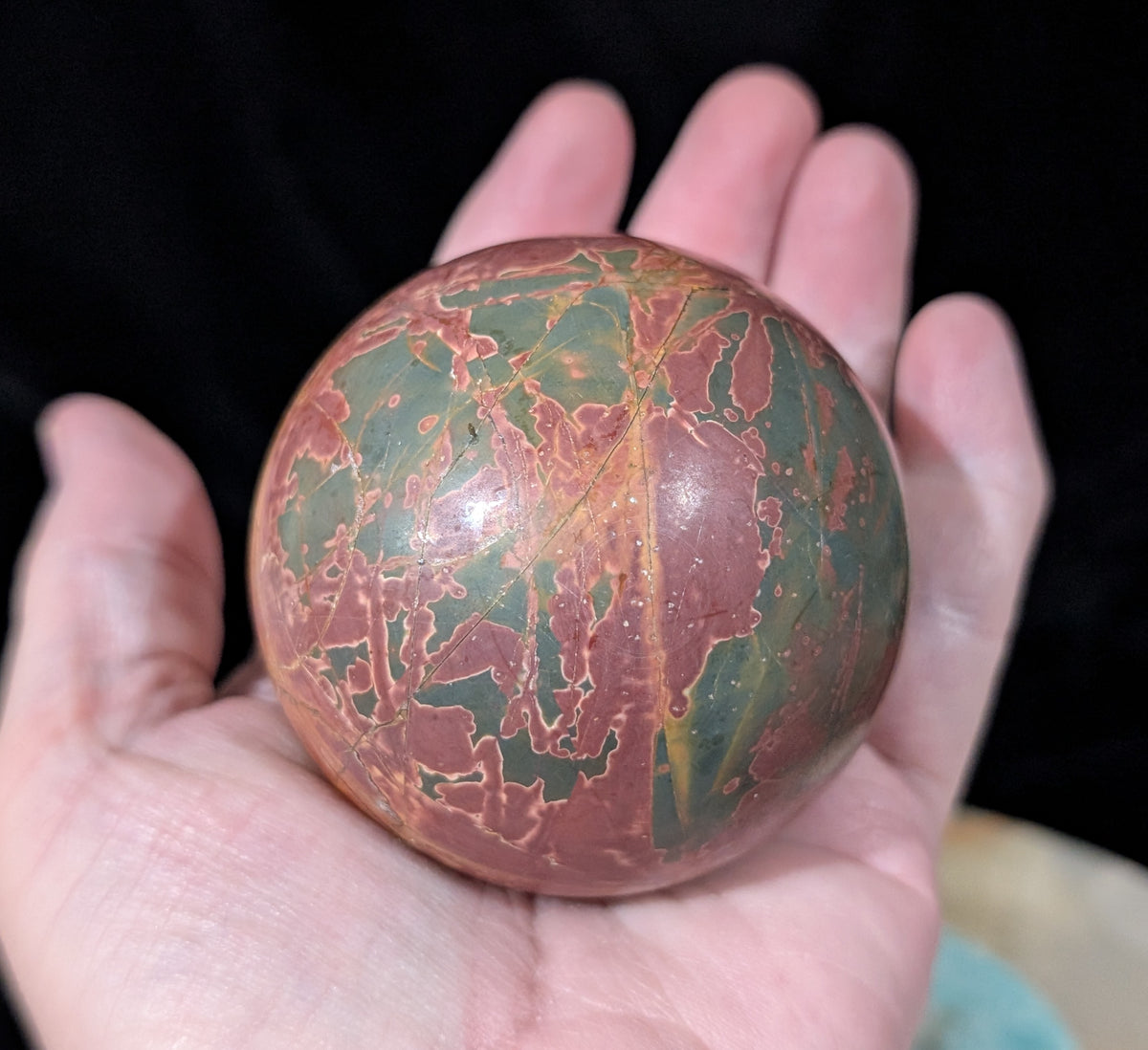 Cherry Creek Jasper Sphere