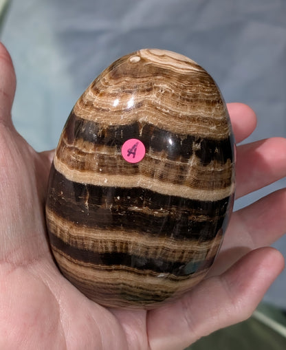 Chocolate Calcite Egg