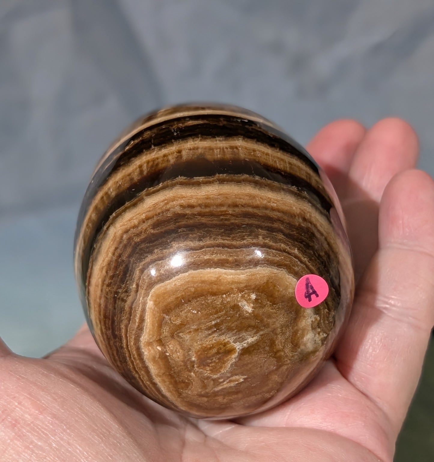 Chocolate Calcite Egg