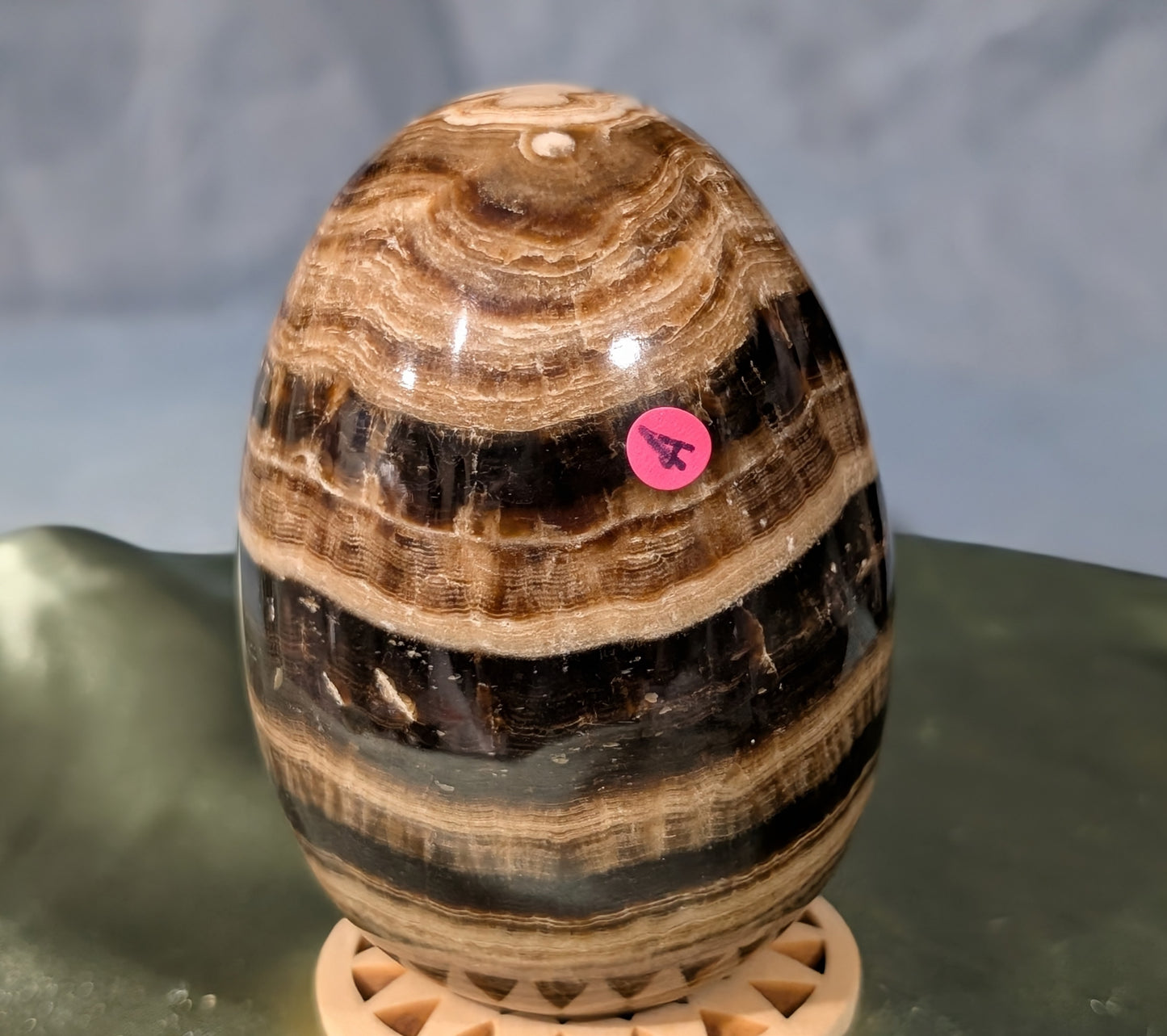 Chocolate Calcite Egg