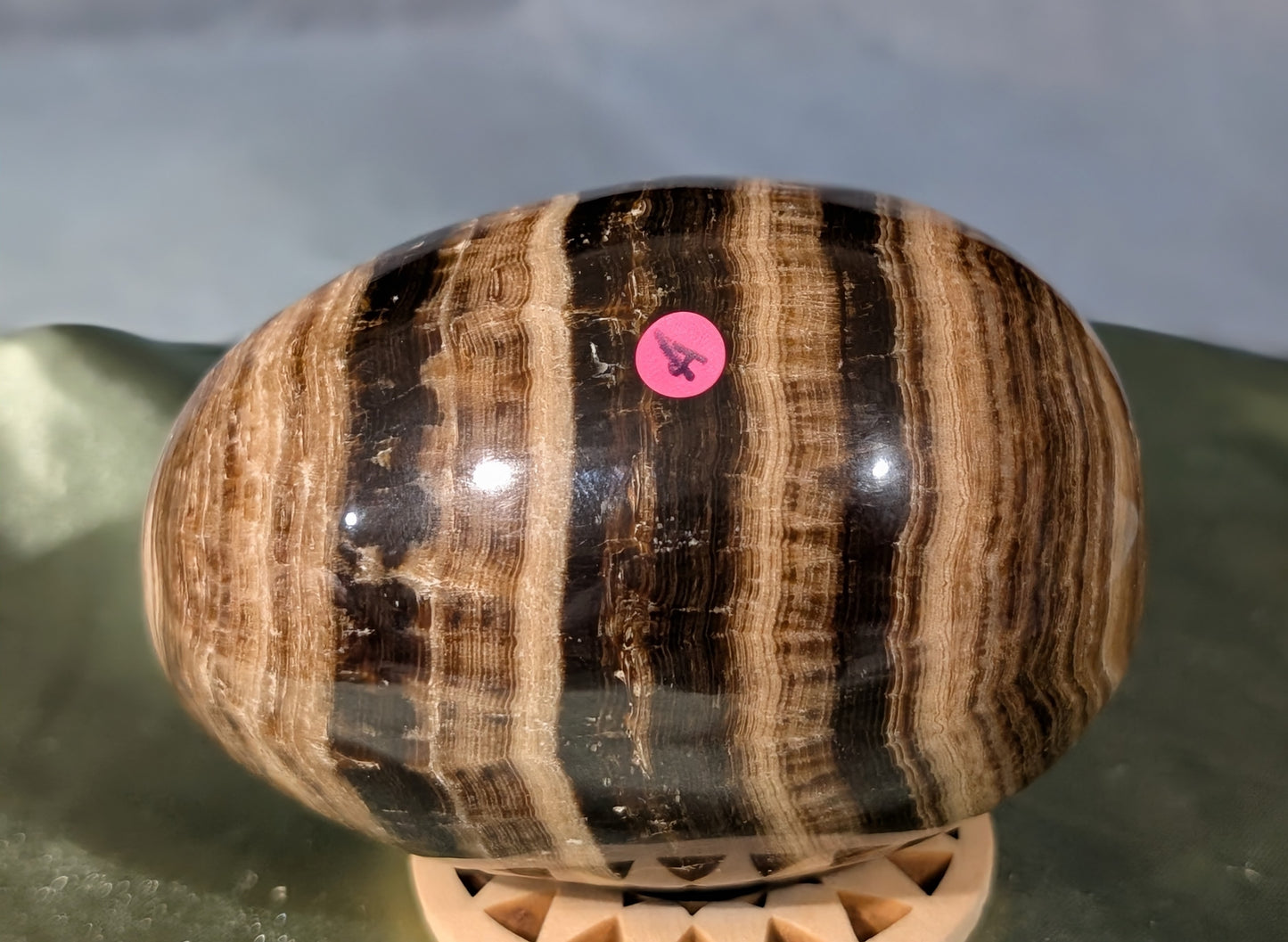 Chocolate Calcite Egg