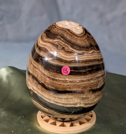 Chocolate Calcite Egg