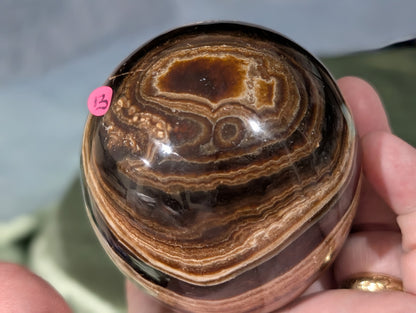 Chocolate Calcite Egg