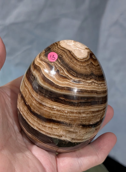 Chocolate Calcite Egg