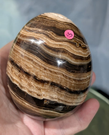 Chocolate Calcite Egg