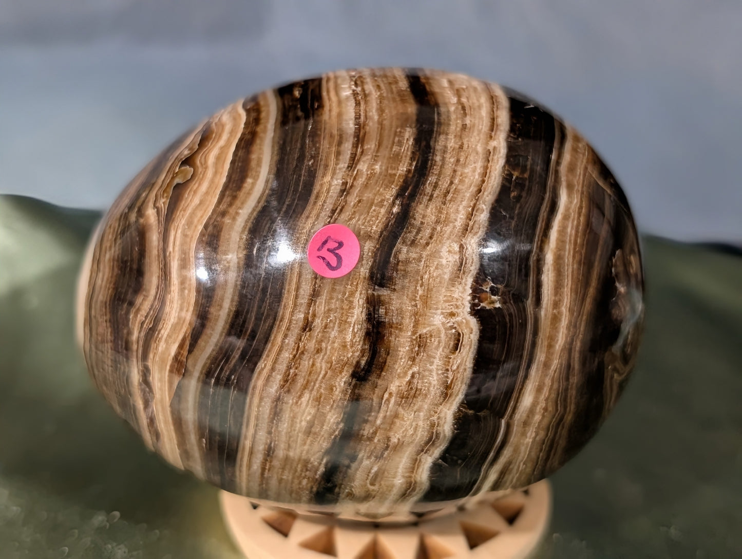 Chocolate Calcite Egg