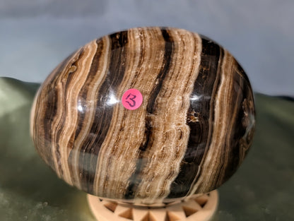 Chocolate Calcite Egg
